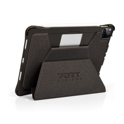 Port Designs 201519 MANCHESTER II iPad Air GEN.4 10.9" (2020) fekete oldalra nyíló tok