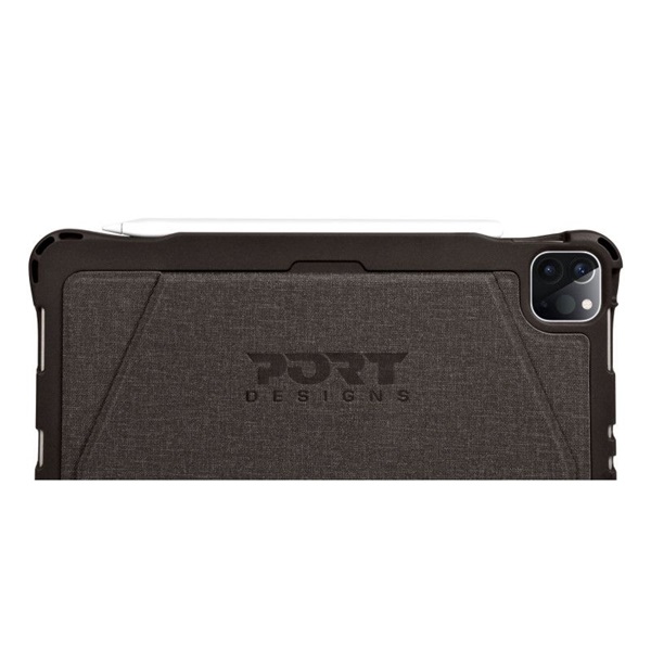 Port Designs 201519 MANCHESTER II iPad Air GEN.4 10.9" (2020) fekete oldalra nyíló tok