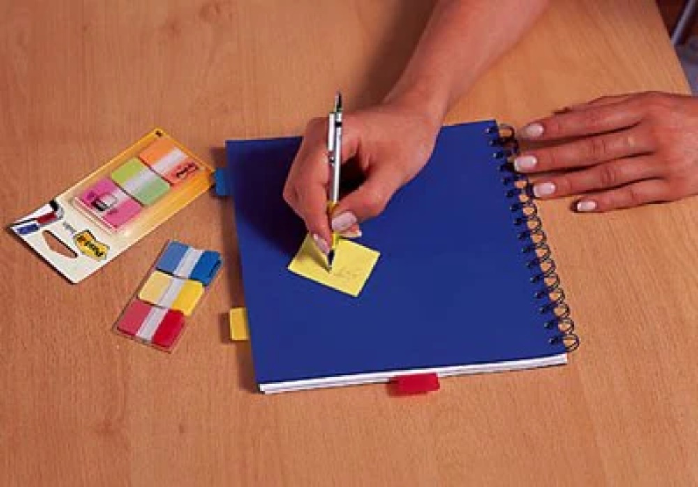 Post-it 12×43mm 5×20lap élénk színű keskeny jelölőcímke