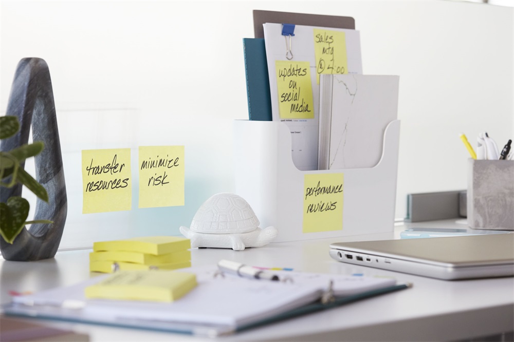 Post-it Super Sticky 12db/csomag kanárisárga Z-tömb