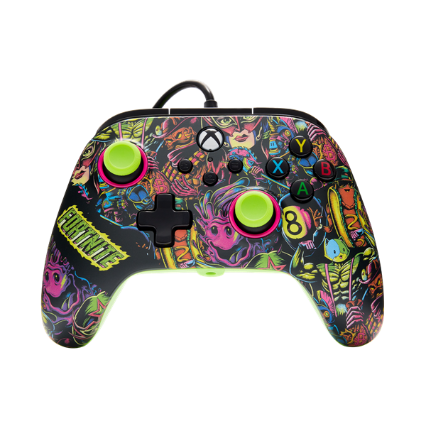 PowerAXBGP0438-01 Advantage Xbox Series X|S/Xbox One/PC vezetékes Fortnite Glow kontroller