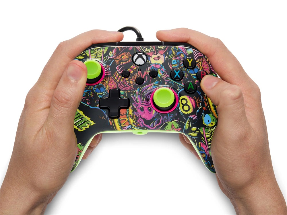 PowerAXBGP0438-01 Advantage Xbox Series X|S/Xbox One/PC vezetékes Fortnite Glow kontroller