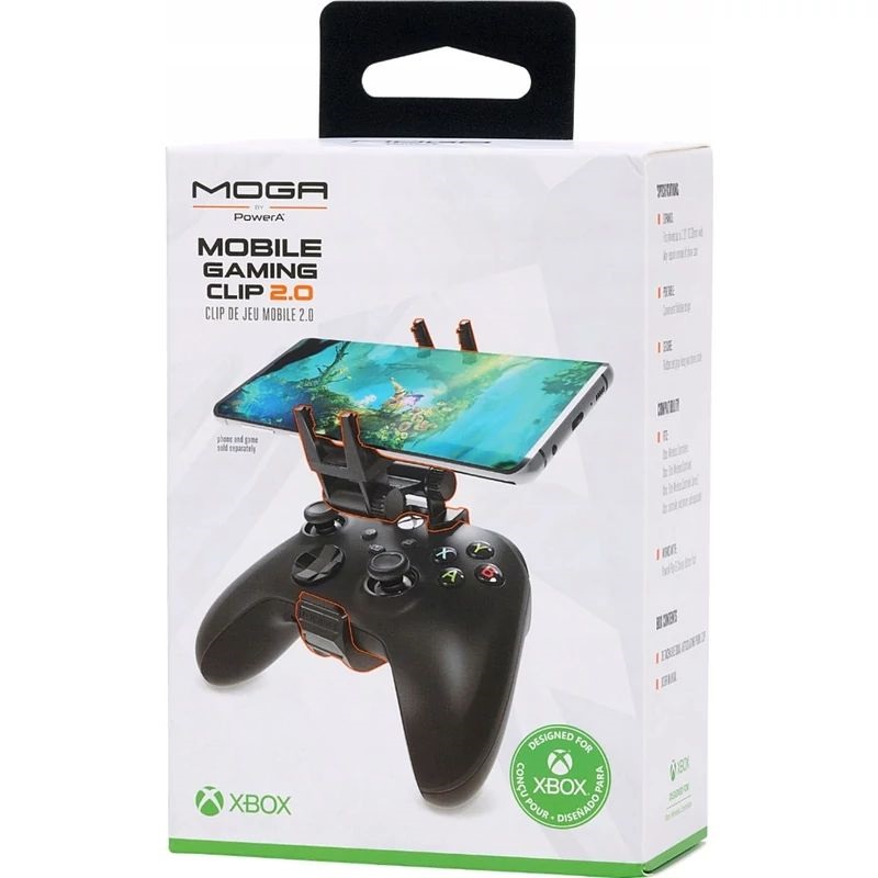 PowerA 1519066-01 MOGA Mobile Clip 2.0 Xbox One/Series X|S fekete kontroller tartókar