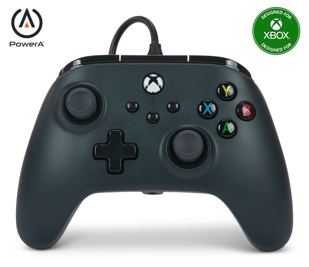 PowerA 1519265-03 Xbox Series X|S/Xbox One vezetékes fekete kontroller