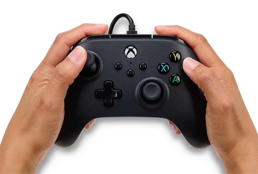 PowerA 1519265-03 Xbox Series X|S/Xbox One vezetékes fekete kontroller