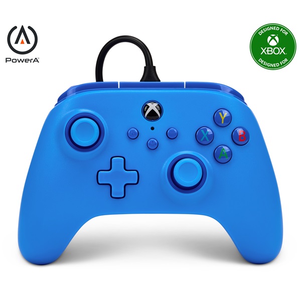 PowerA 1519367-01 Xbox Series X|S/Xbox One vezetékes kék kontroller