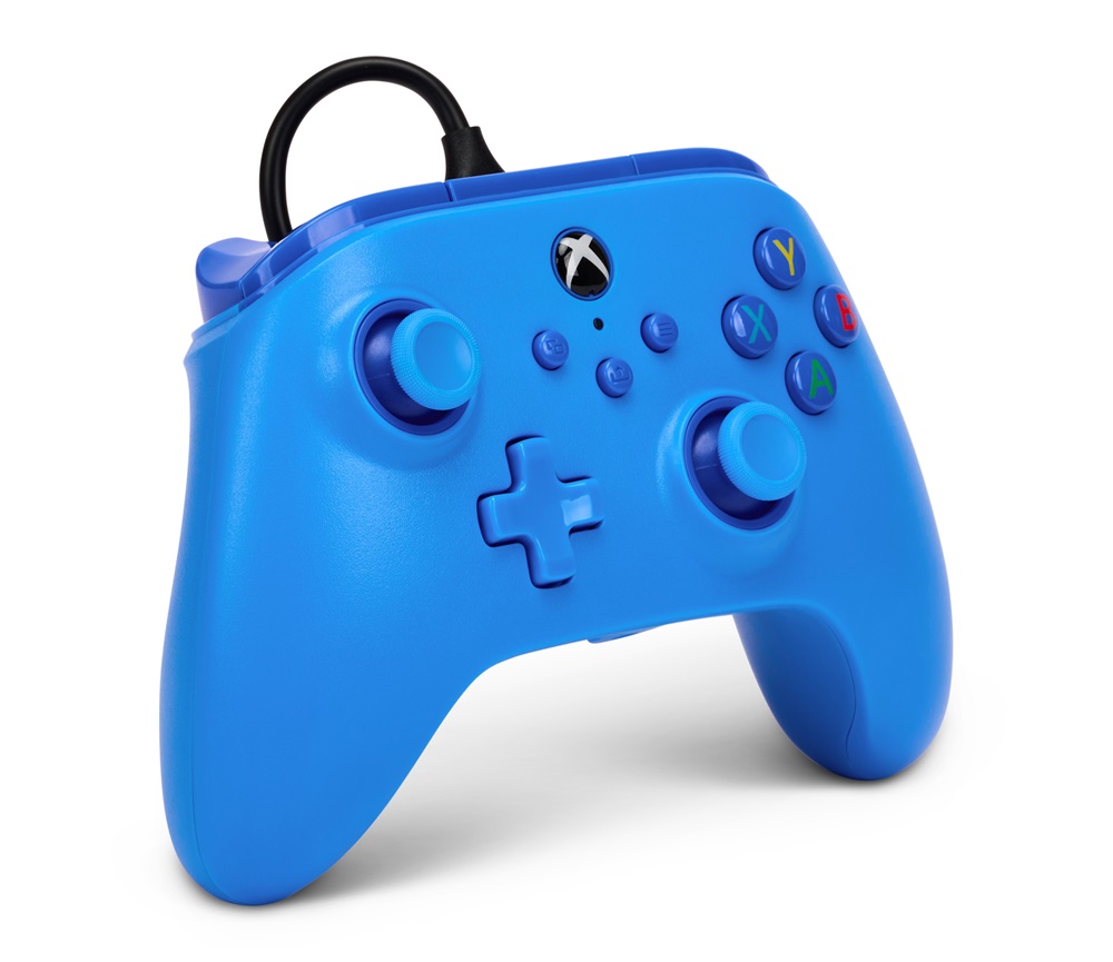PowerA 1519367-01 Xbox Series X|S/Xbox One vezetékes kék kontroller