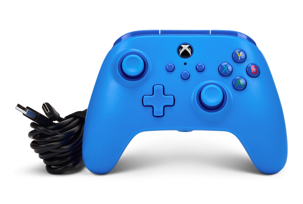 PowerA 1519367-01 Xbox Series X|S/Xbox One vezetékes kék kontroller