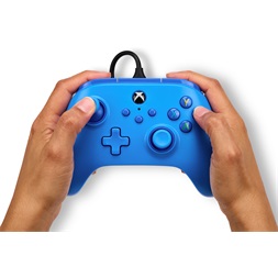 PowerA 1519367-01 Xbox Series X|S/Xbox One vezetékes kék kontroller