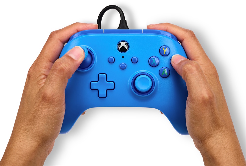 PowerA 1519367-01 Xbox Series X|S/Xbox One vezetékes kék kontroller