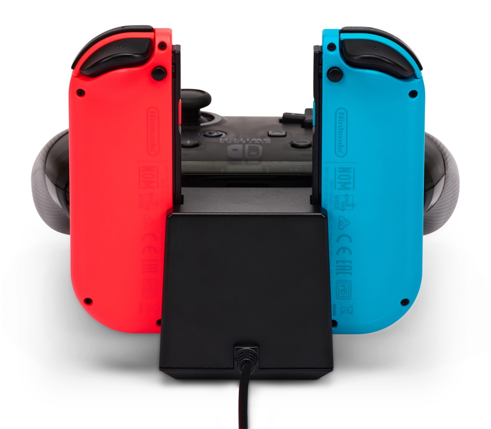 PowerA 1525991-01 Nintendo Switch/Lite/OLED Charging Base fekete kontroller töltőállomás