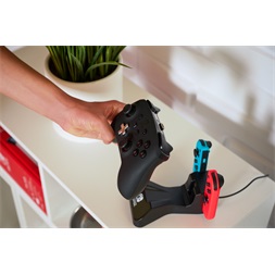 PowerA 1525991-01 Nintendo Switch/Lite/OLED Charging Base fekete kontroller töltőállomás