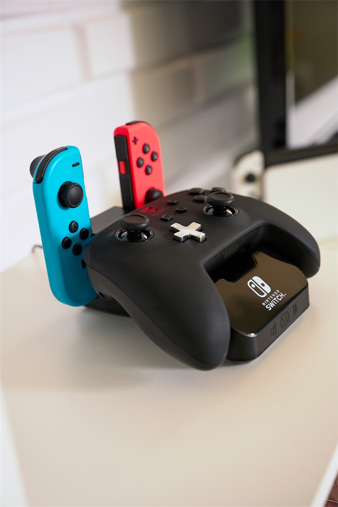 PowerA 1525991-01 Nintendo Switch/Lite/OLED Charging Base fekete kontroller töltőállomás