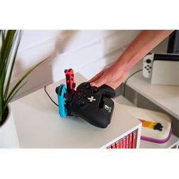 PowerA 1525991-01 Nintendo Switch/Lite/OLED Charging Base fekete kontroller töltőállomás