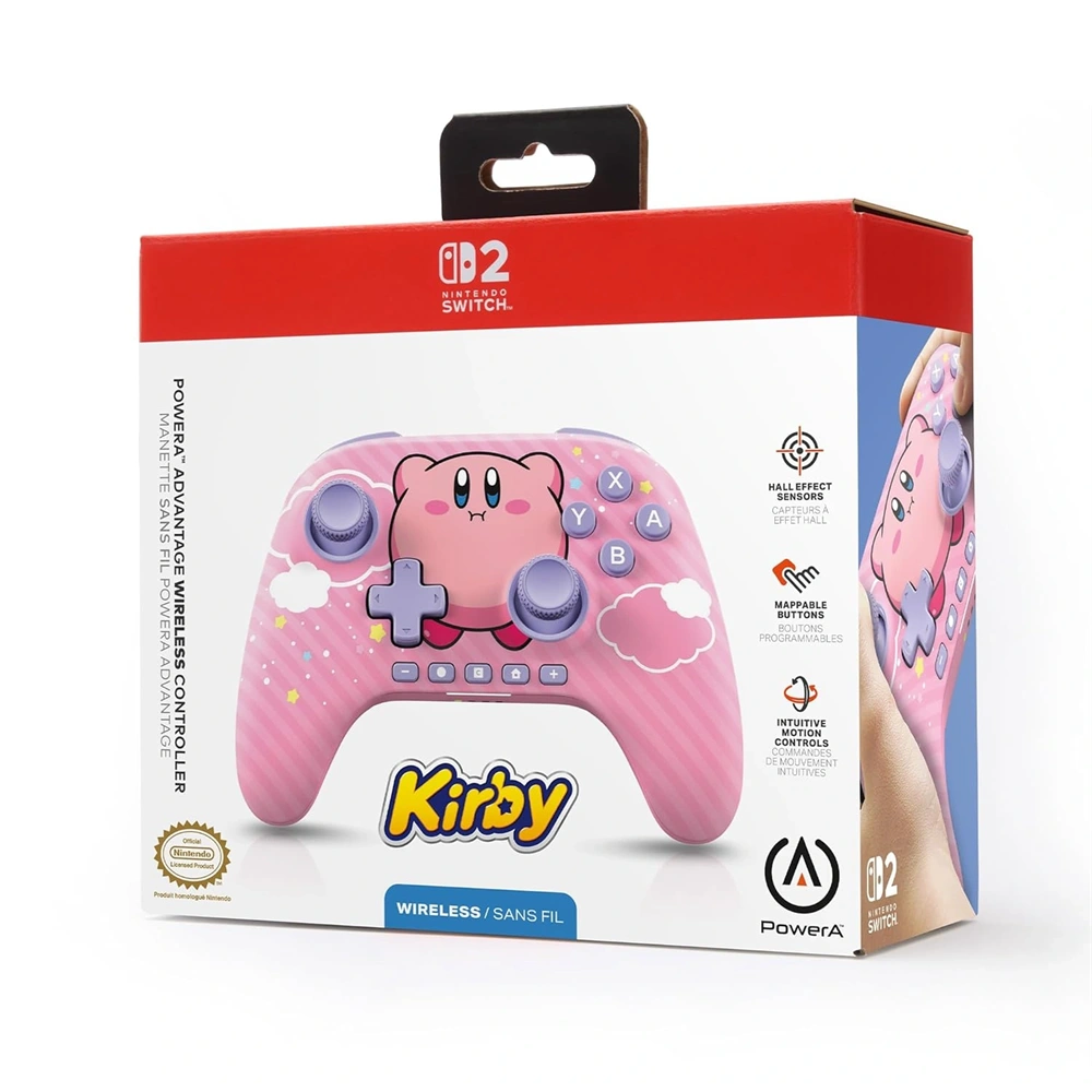 PowerA Advantage Kirby Puff vezeték nélküli kontroller