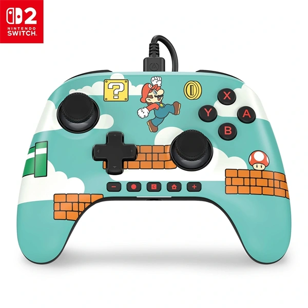 PowerA Advantage Mario Time Nintendo Switch 2 vezetékes kontroller