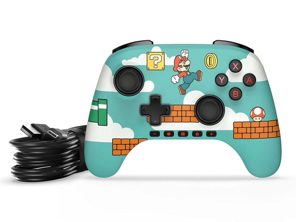 PowerA Advantage Mario Time Nintendo Switch 2 vezetékes kontroller