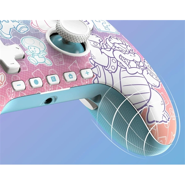 PowerA Advantage Mushroom Kingdom Nintendo Switch 2 vezetékes kontroller