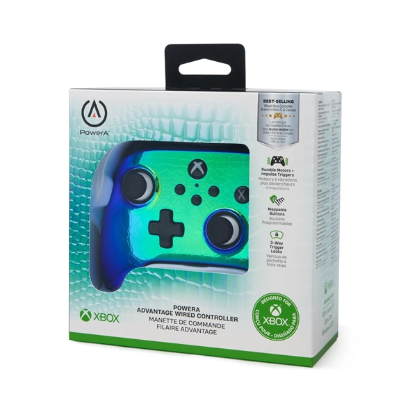 PowerA Advantage Raptor Chrome Xbox Series X|S vezetékes kontroller