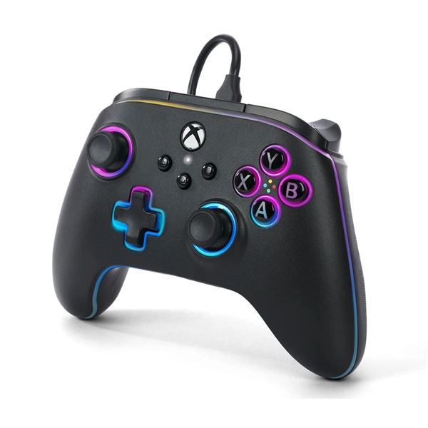 PowerA XBGP0140-01 Advantage Xbox Series X|S vezetékes Lumectra LED kontroller