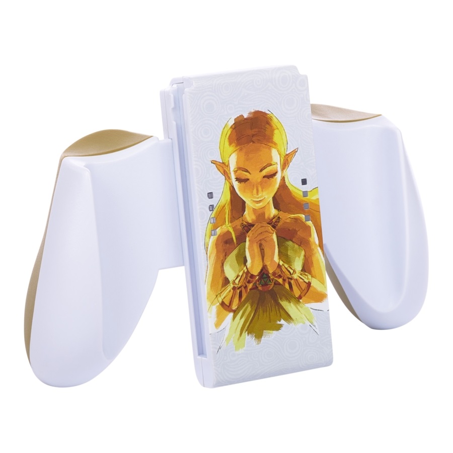 PowerA NSAC0059-01 Comfort Grip Nintendo Switch Joy-Con Princess Zelda fehér kontroller markolat