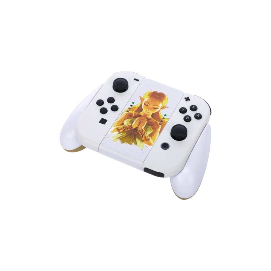 PowerA NSAC0059-01 Comfort Grip Nintendo Switch Joy-Con Princess Zelda fehér kontroller markolat
