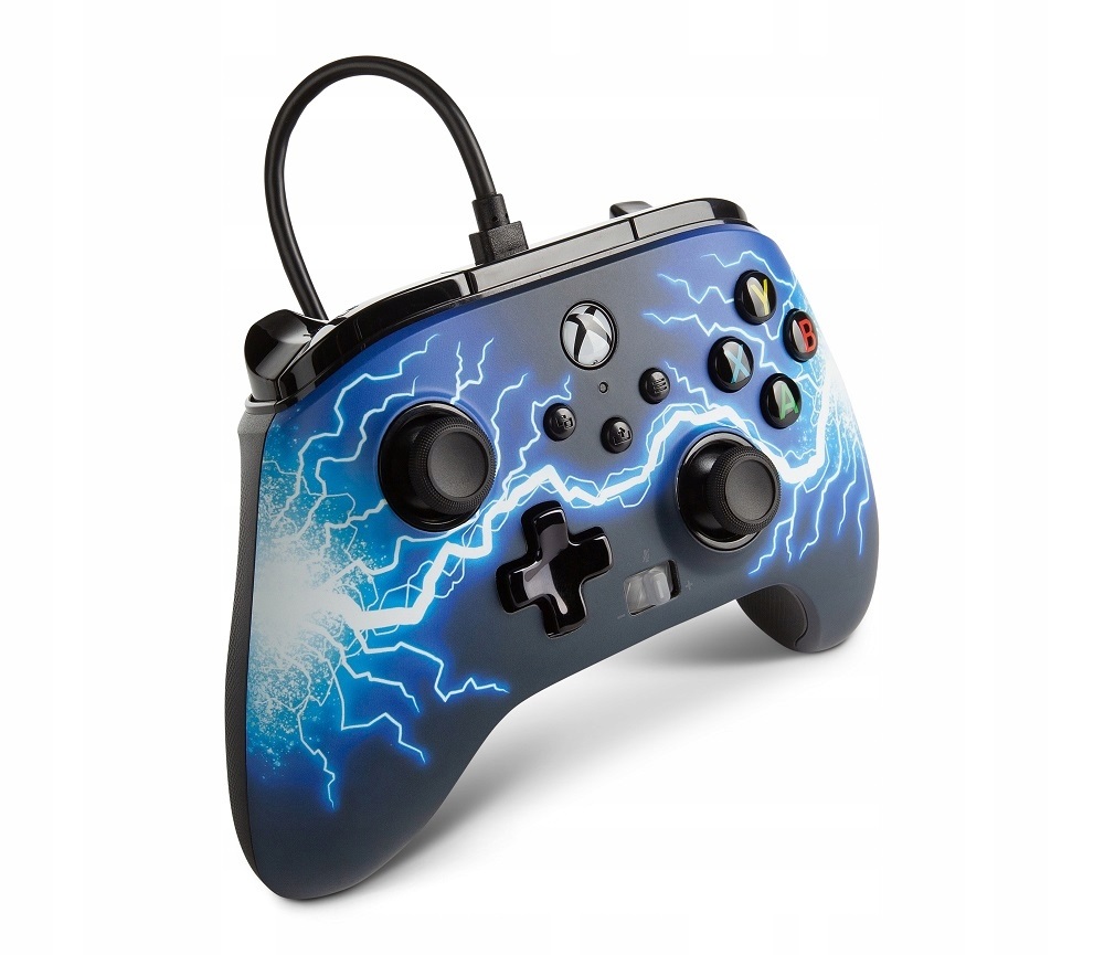 PowerA 1521745-01 Enhanced Xbox Series X|S/Xbox One/PC vezetékes Arc Lightning kontroller