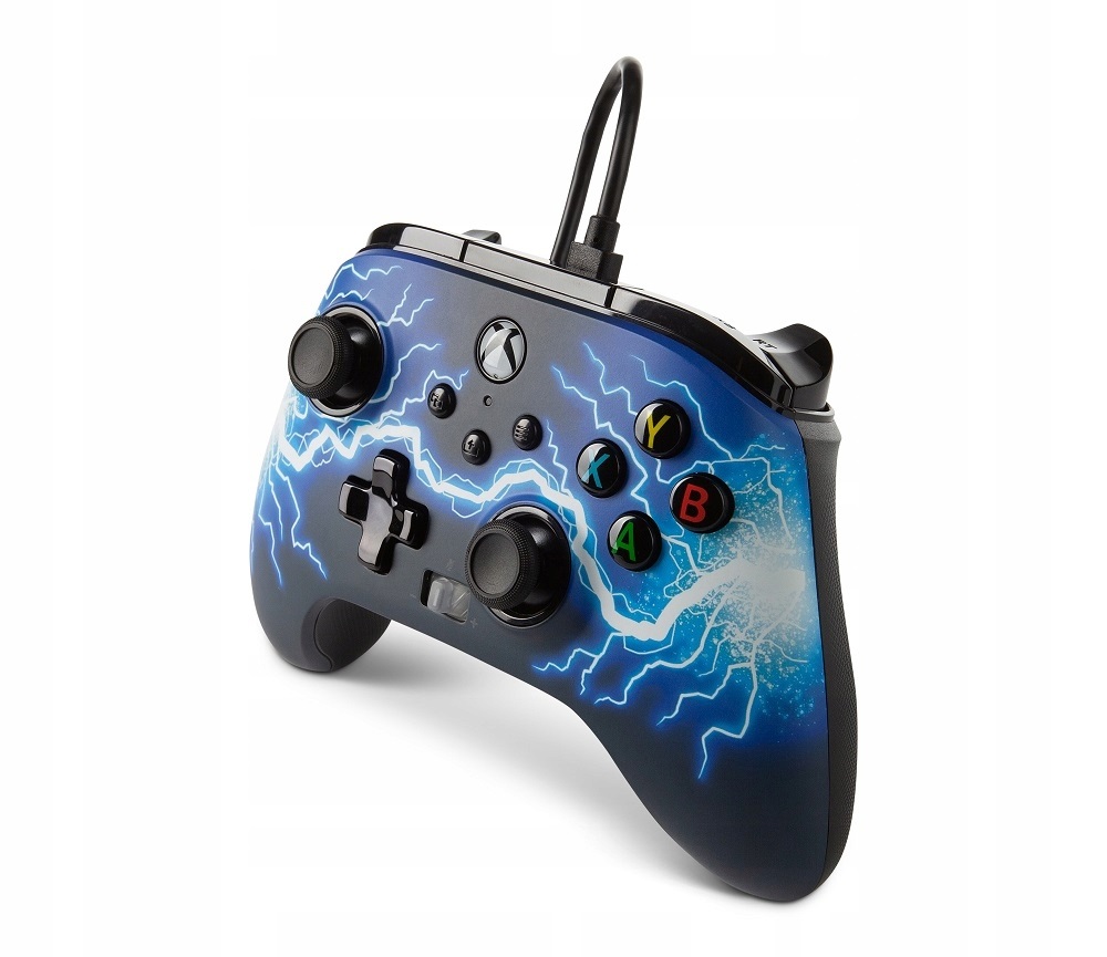 PowerA 1521745-01 Enhanced Xbox Series X|S/Xbox One/PC vezetékes Arc Lightning kontroller