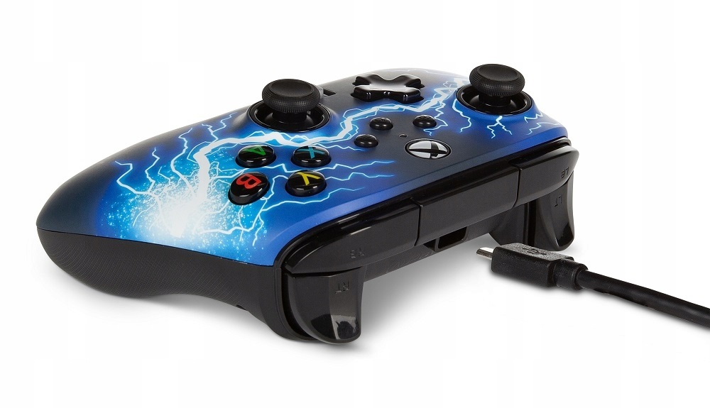 PowerA 1521745-01 Enhanced Xbox Series X|S/Xbox One/PC vezetékes Arc Lightning kontroller
