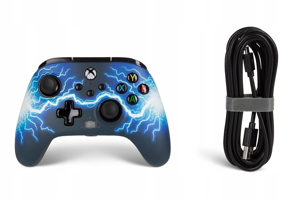 PowerA 1521745-01 Enhanced Xbox Series X|S/Xbox One/PC vezetékes Arc Lightning kontroller