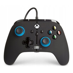 PowerA 1518817-01 Enhanced Xbox Series X|S/Xbox One/PC vezetékes fekete-kék kontroller
