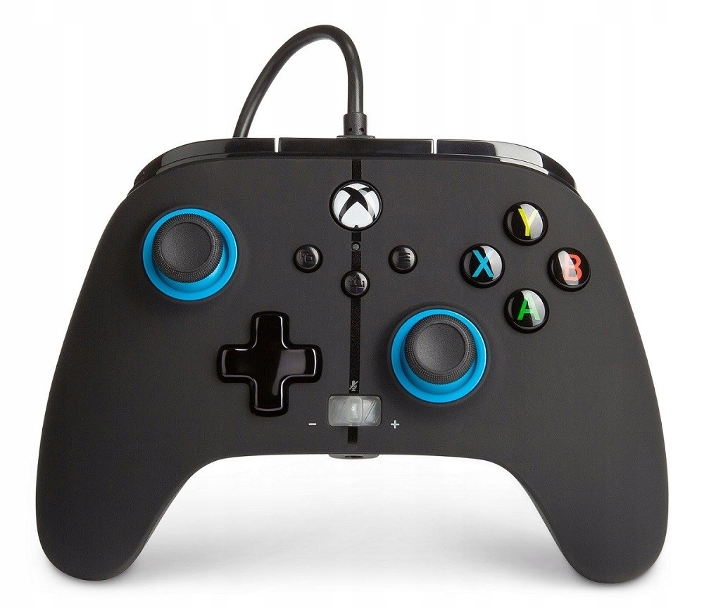 PowerA 1518817-01 Enhanced Xbox Series X|S/Xbox One/PC vezetékes fekete-kék kontroller