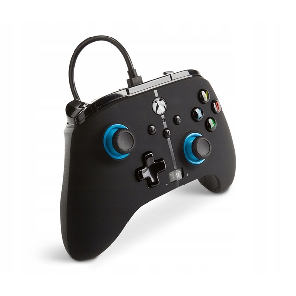 PowerA 1518817-01 Enhanced Xbox Series X|S/Xbox One/PC vezetékes fekete-kék kontroller