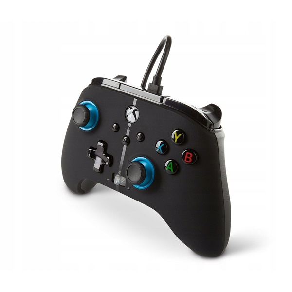 PowerA 1518817-01 Enhanced Xbox Series X|S/Xbox One/PC vezetékes fekete-kék kontroller