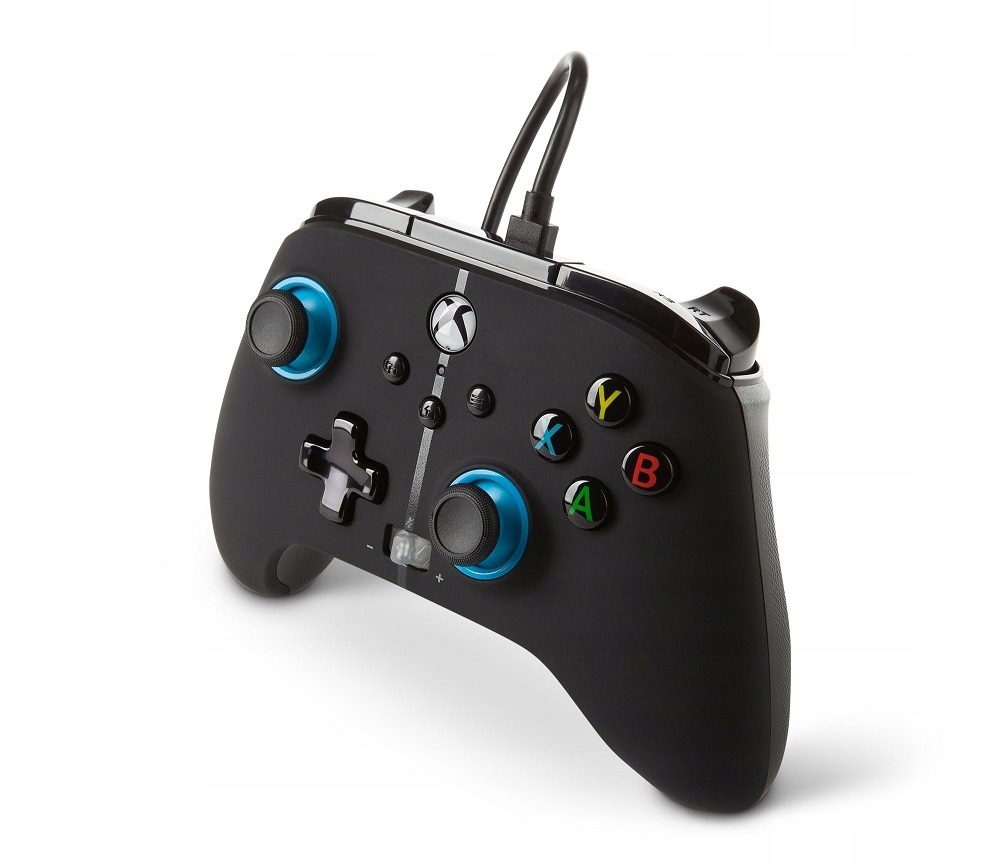 PowerA 1518817-01 Enhanced Xbox Series X|S/Xbox One/PC vezetékes fekete-kék kontroller