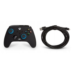 PowerA 1518817-01 Enhanced Xbox Series X|S/Xbox One/PC vezetékes fekete-kék kontroller