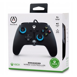 PowerA 1518817-01 Enhanced Xbox Series X|S/Xbox One/PC vezetékes fekete-kék kontroller