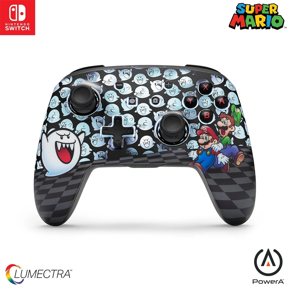 PowerA Enhanced Lumectra Nintendo Switch Ghost Peek a vezeték nélküli kontroller