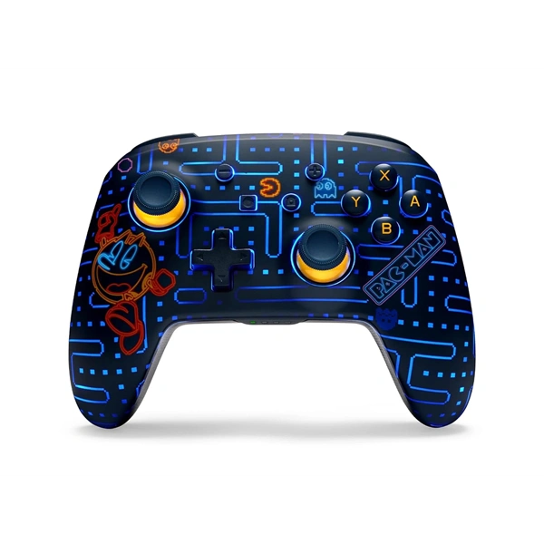 PowerA Enhanced Lumectra Nintendo Switch Pac Man, Neon Arcade vezeték nélküli kontroller