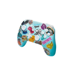 PowerA Enhanced Nintendo Switch Sticer Mania Fortnite vezeték nélküli kontroller