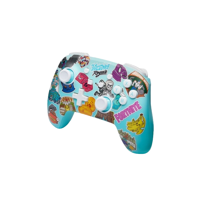 PowerA Enhanced Nintendo Switch Sticer Mania Fortnite vezeték nélküli kontroller
