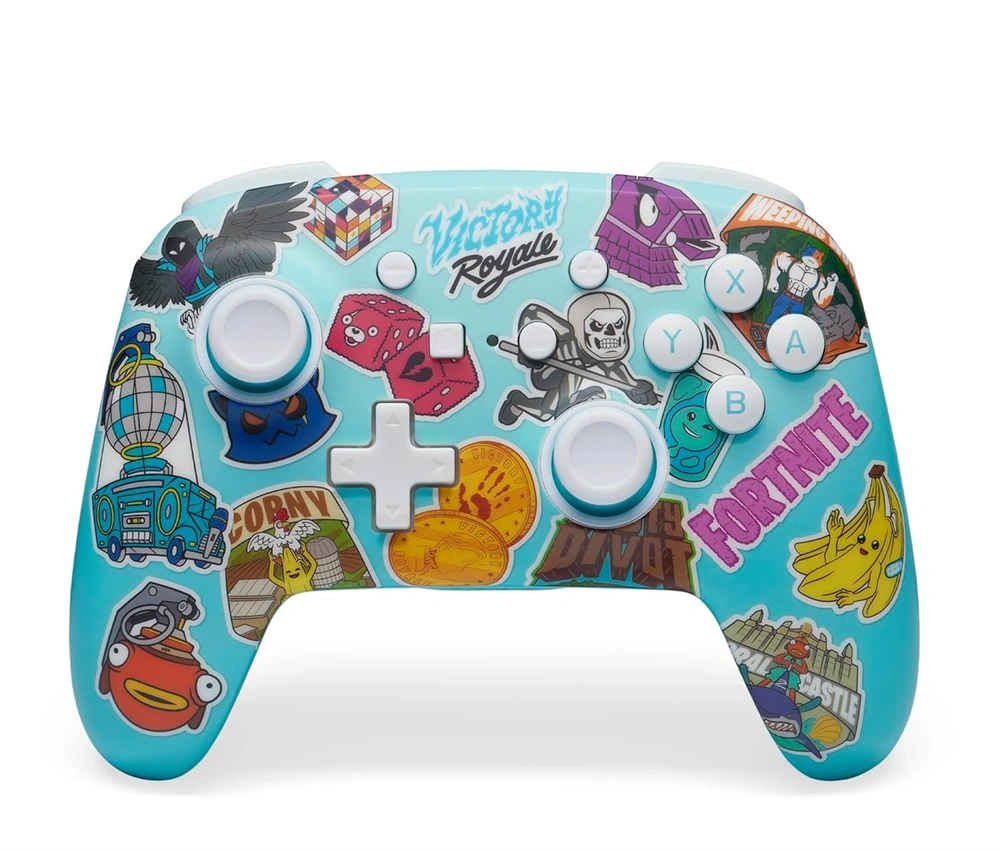 PowerA Enhanced Nintendo Switch Sticer Mania Fortnite vezeték nélküli kontroller