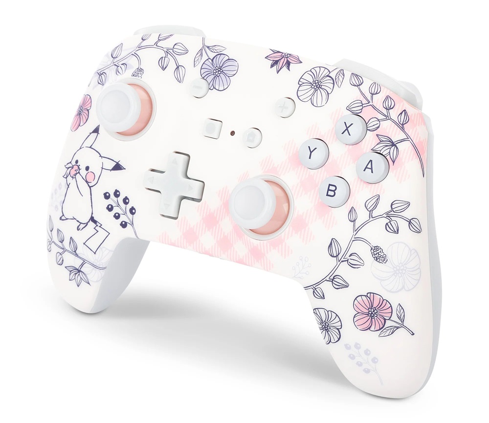 PowerA NSGP0257-01 Enhanced Nintendo Switch vezeték nélküli Pikachu Garden kontroller