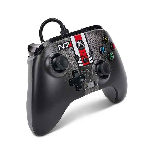 PowerA 1524523-01 Enhanced Xbox Series X|S/Xbox One/PC vezetékes Mass Effect N7 kontroller
