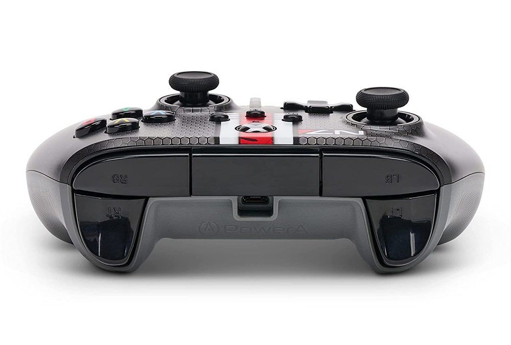 PowerA 1524523-01 Enhanced Xbox Series X|S/Xbox One/PC vezetékes Mass Effect N7 kontroller
