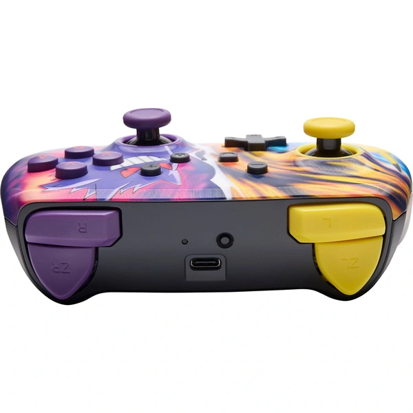 PowerA NANO Enhanced Nintendo Switch Pikcahu vs Gengar kis méretű vezeték nélküli kontroller