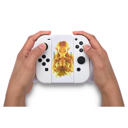 PowerA NSAC0059-01 Comfort Grip Nintendo Switch Joy-Con Princess Zelda fehér kontroller markolat