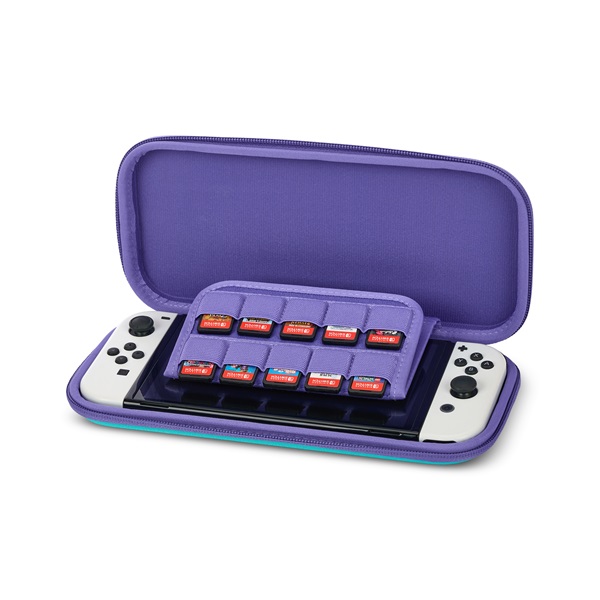 PowerA NSCS0234-01 Slim Nintendo Switch/OLED/Lite Tie-Dye Pikachu & Eevee védőtok
