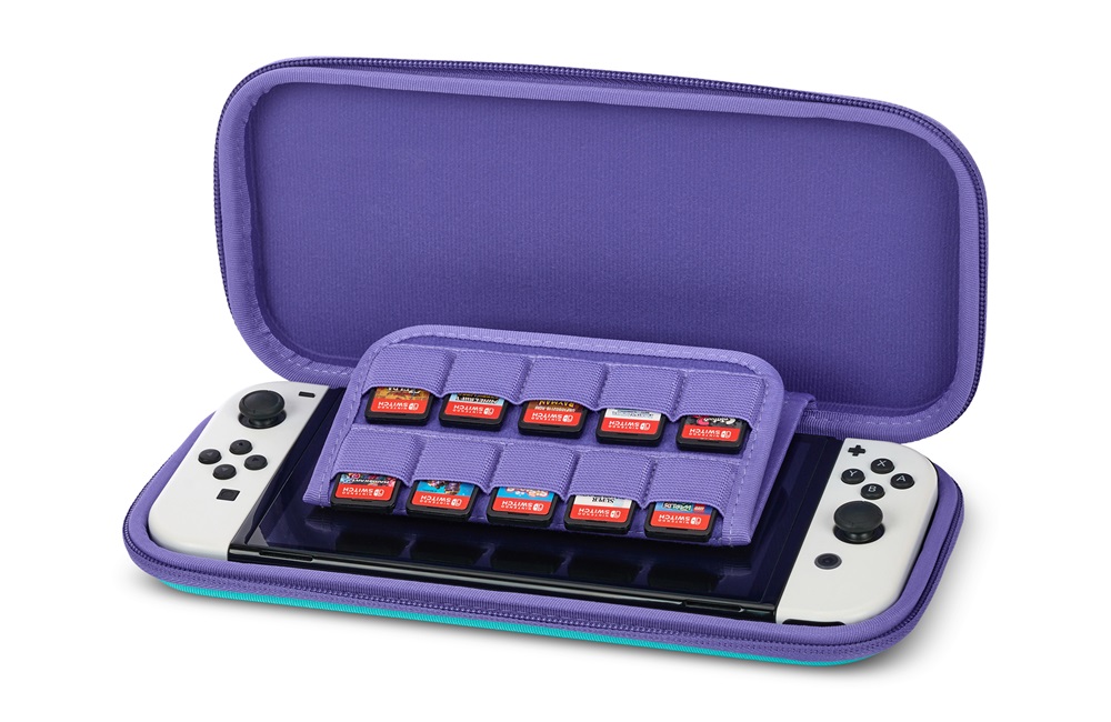 PowerA NSCS0234-01 Slim Nintendo Switch/OLED/Lite Tie-Dye Pikachu & Eevee védőtok