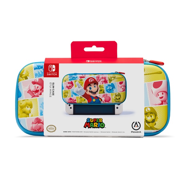 PowerA NSCS0305-01 Nintendo Switch/OLED/Lite Mushroom Kingdom Reel védőtok